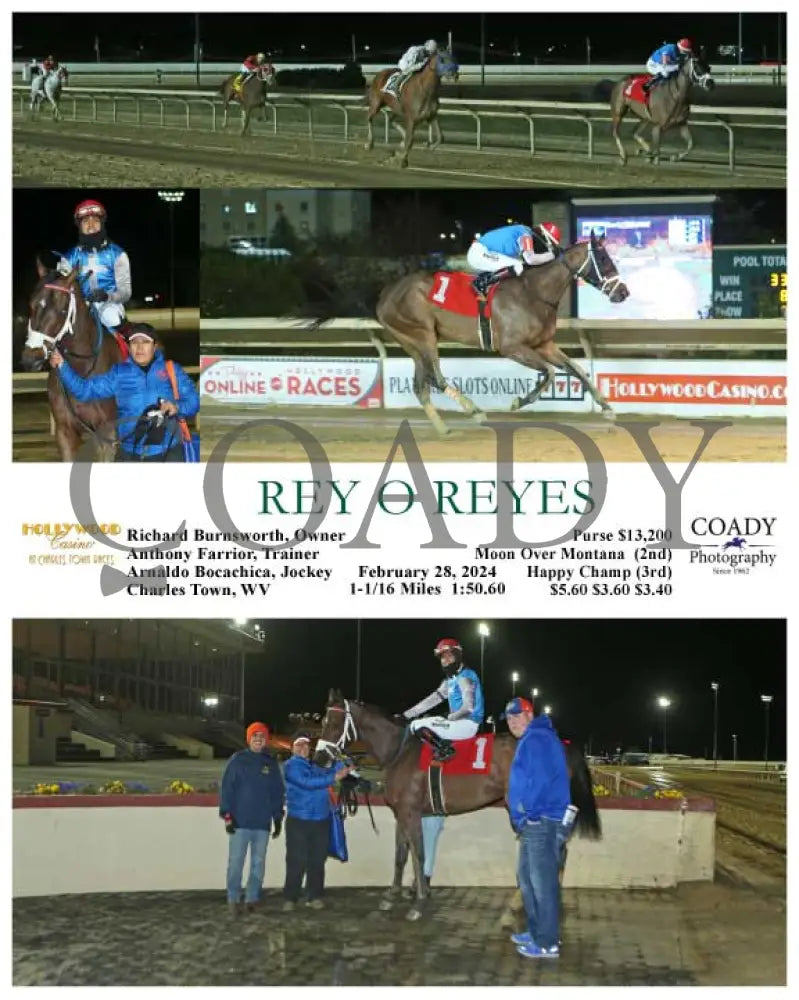 Copy Of Palacio - Owners First Win! 02-28-24 R01 Ct Hollywood Casino At Charles Town Races