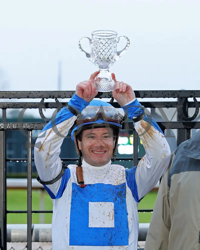 Corningstone - Mistletoe Stakes 12-14-24 R09 Op Julien Leparoux 02 Oaklawn Park