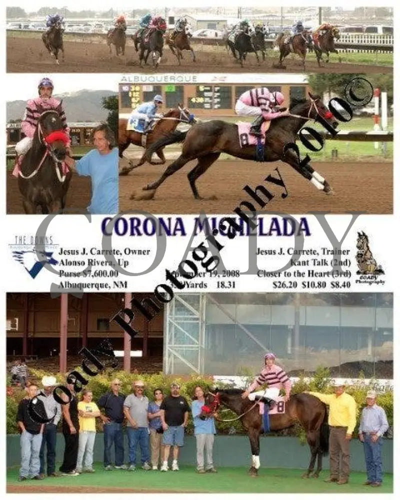 Corona Michelada - 9 19 2008 Downs At Albuquerque