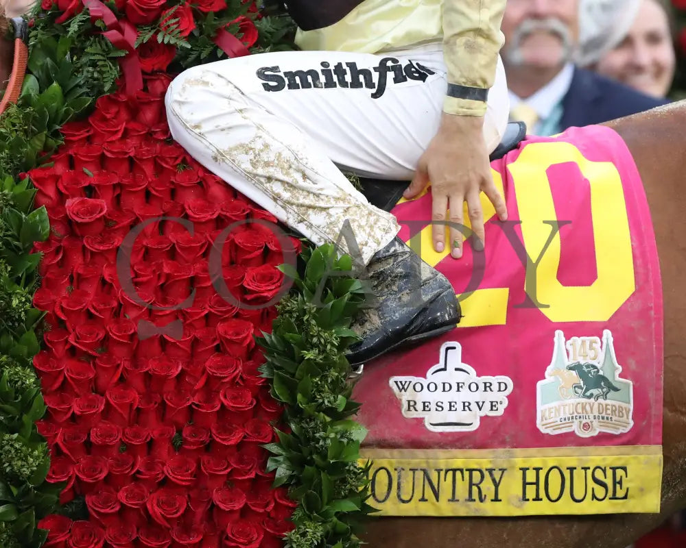 Country House - The Kentucky Derby 145Th Running 05-04-19 R12 Cd Saddle Towel 01 Churchill Downs