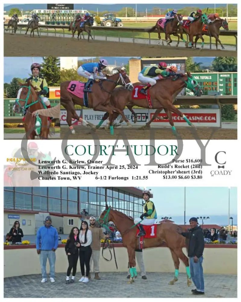 Court Tudor - 04-25-24 R01 Ct Hollywood Casino At Charles Town Races