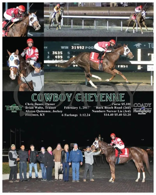 Cowboy Cheyenne - 020117 Race 09 Tp Turfway Park