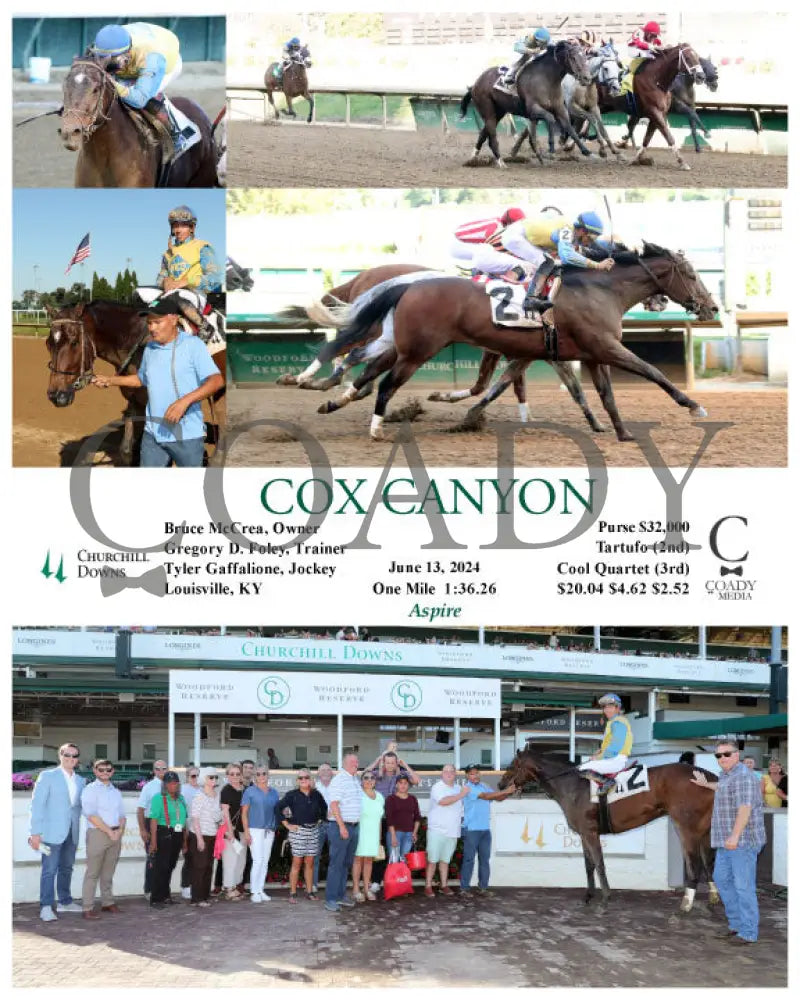 Cox Canyon - 06-13-24 R04 Cd Churchill Downs