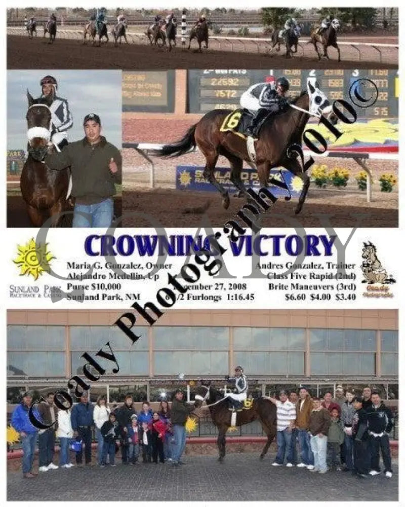 Crowning Victory - 12 27 2008 Sunland Park