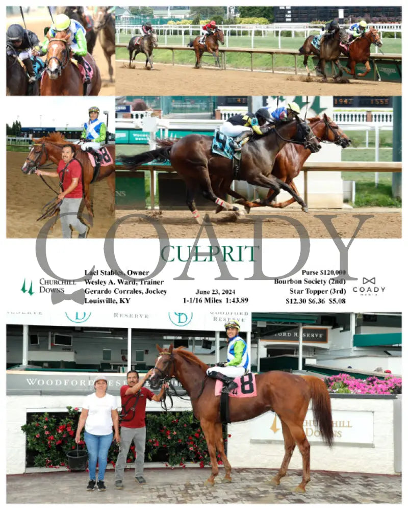 Culprit - 06-23-24 R09 Cd Churchill Downs