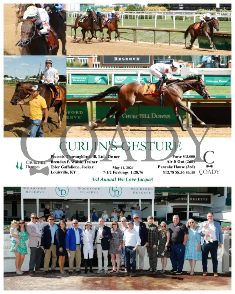 Curlin’s Gesture - 05-11-24 R08 Cd Group Churchill Downs