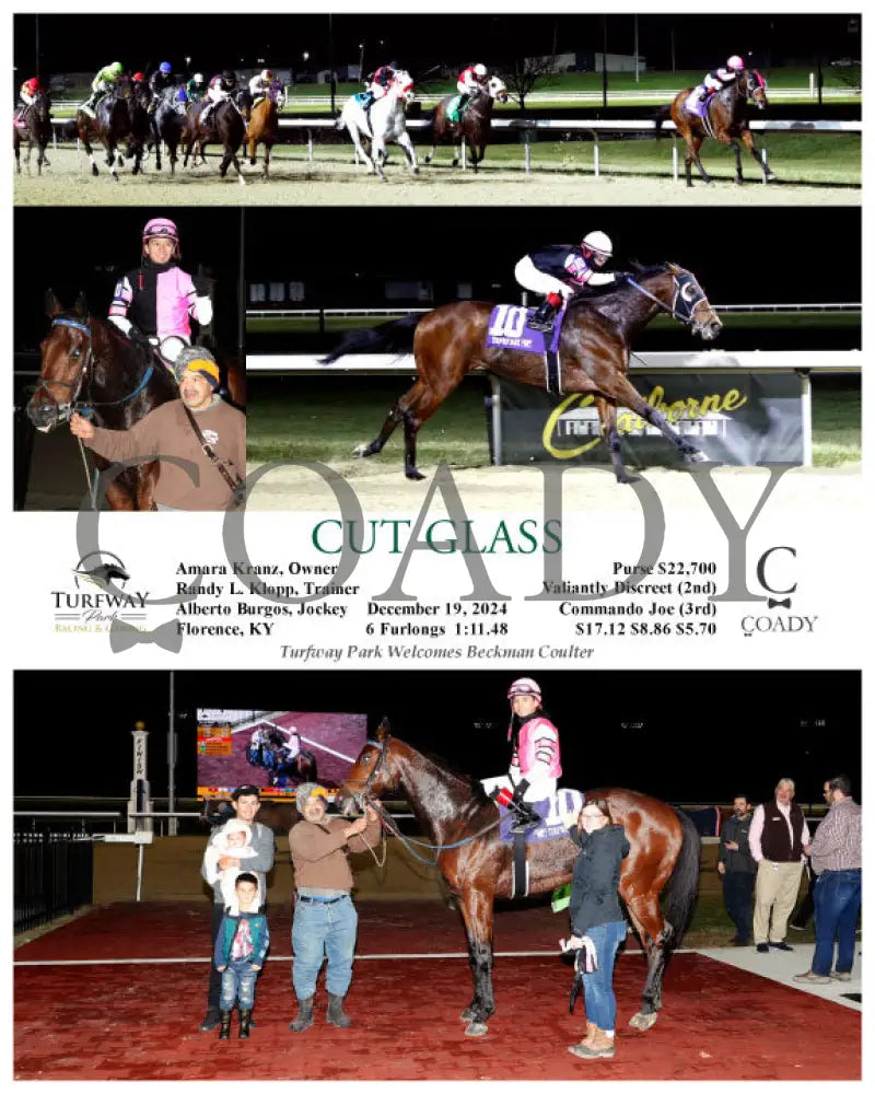 Cut Glass - 12-19-24 R02 Tp Turfway Park