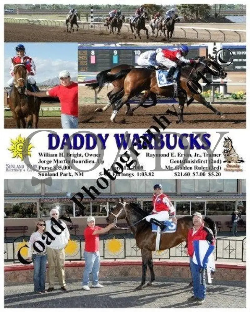 Daddy Warbucks - 4 12 2009 Sunland Park