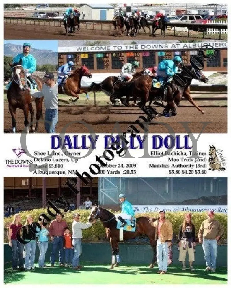 Dally Dilly Doll - 10 24 2009 Downs At Albuquerque