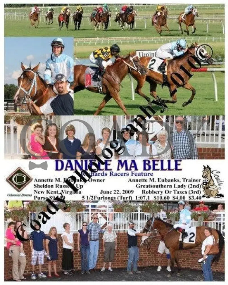 Daniele Ma Belle - Richards Racers Feature 6 Colonial Downs
