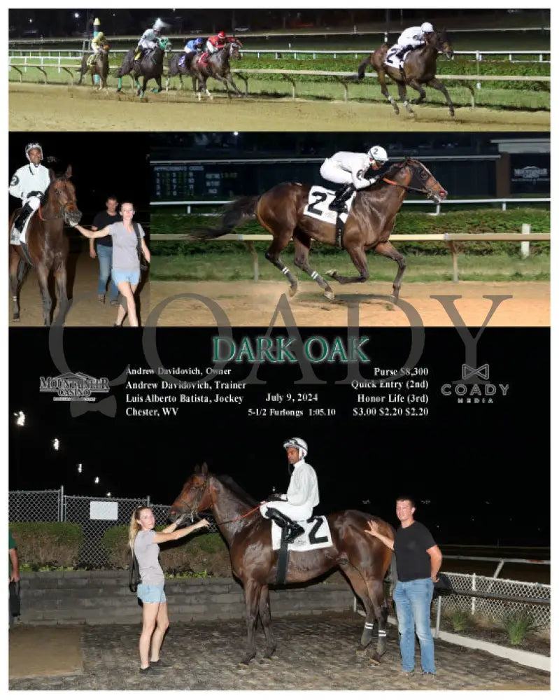 Dark Oak - 07-09-24 R08 Mnr Mountaineer Park