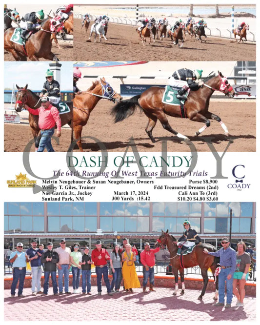 Dash Of Candy - The 64Th Running Of West Texas Futurity Trials 03 - 17 - 24 R07 Sun Sunland Park