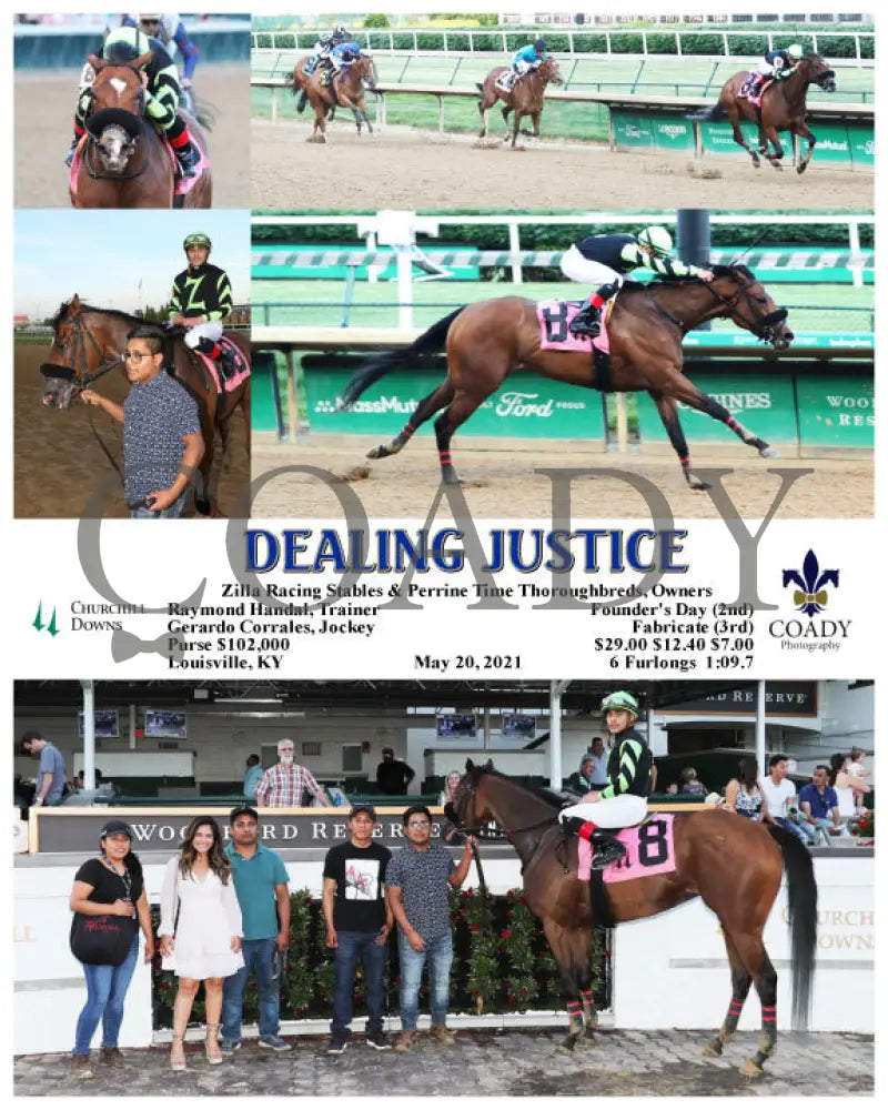 Dealing Justice - 05-20-21 R07 Cd Churchill Downs