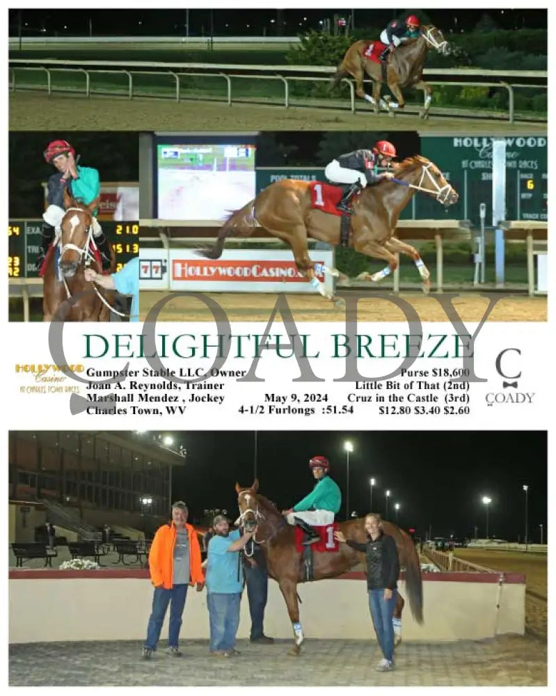 Delightful Breeze - 05-09-24 R06 Ct Hollywood Casino At Charles Town Races
