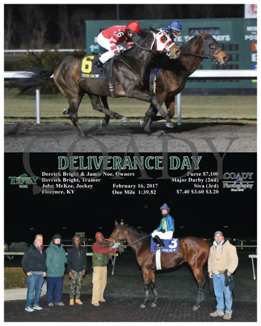 Deliverance Day - 021617 Race 06 Tp Turfway Park