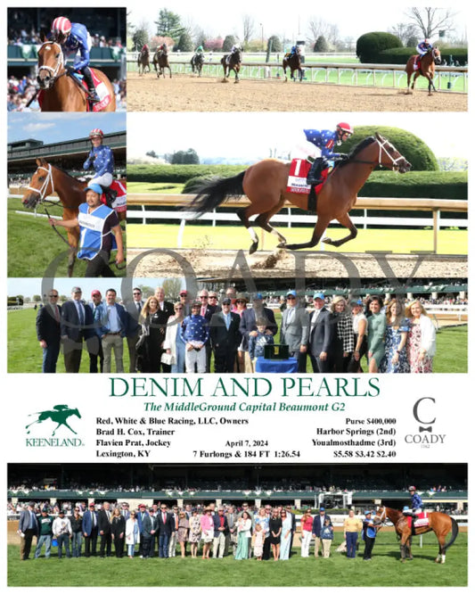 Denim And Pearls - The Middleground Capital Beaumont G2 04 - 07 - 24 R08 Kee Keeneland