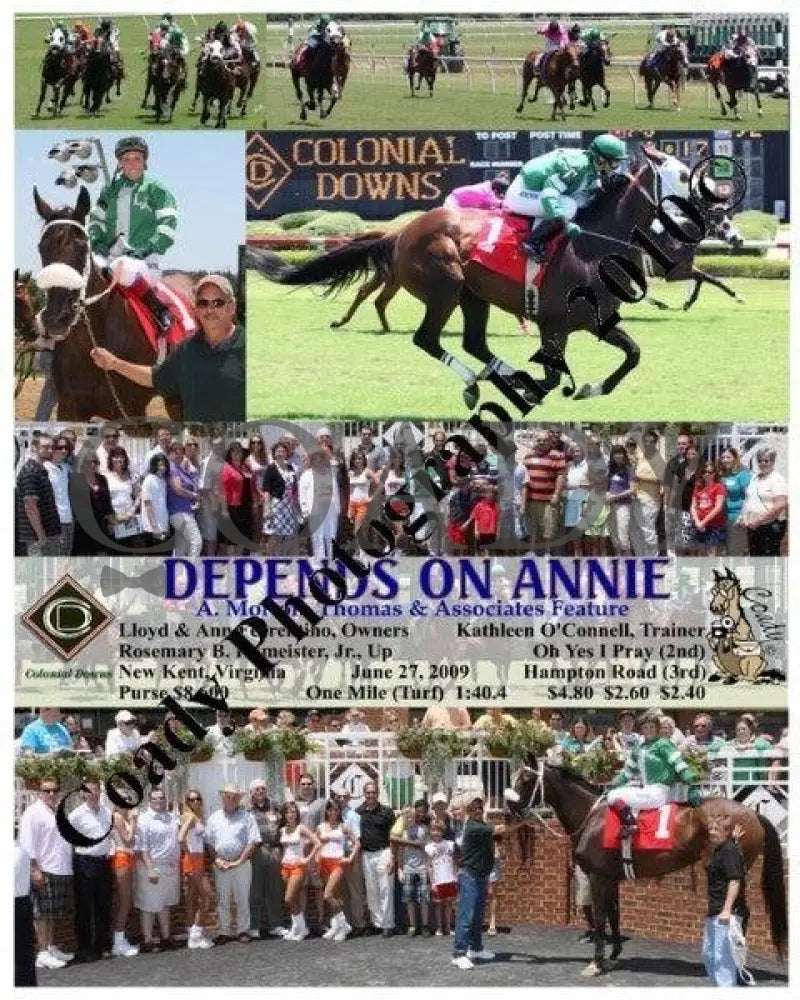 Depends On Annie - A. Morton Thomas & Associate Colonial Downs