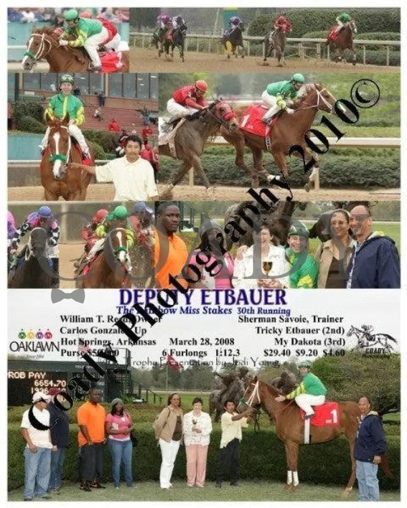 Deputy Etbauer - The Rainbow Miss Stakes 30Th R Oaklawn Park