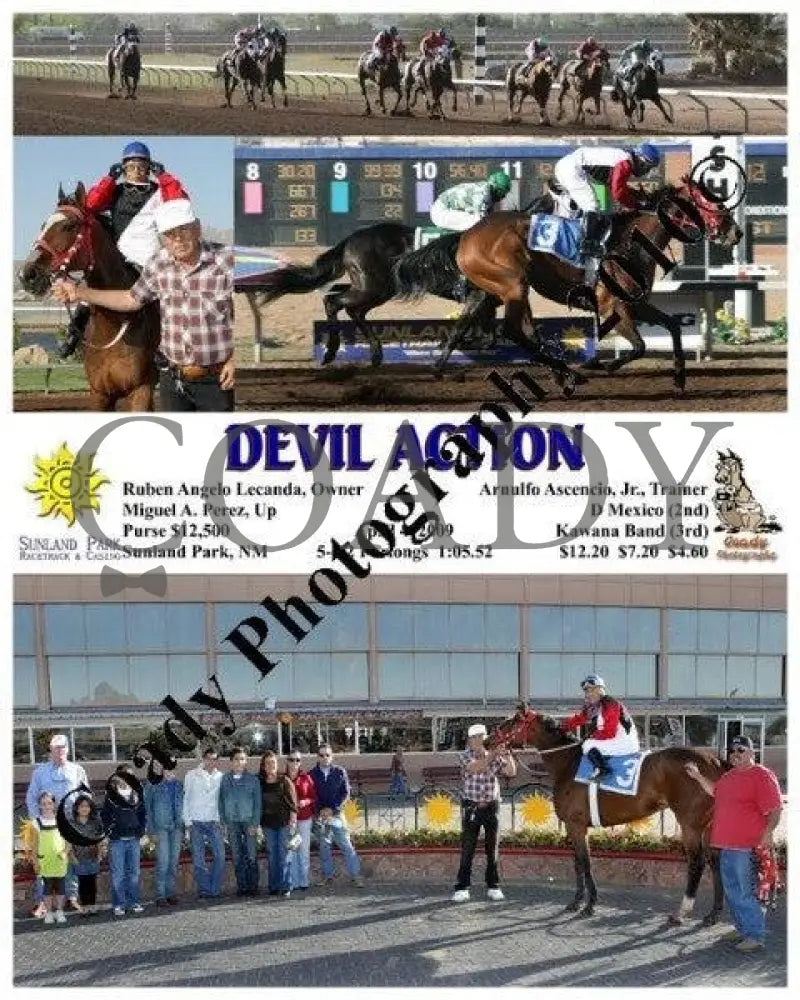 Devil Action - 4 2009 Sunland Park