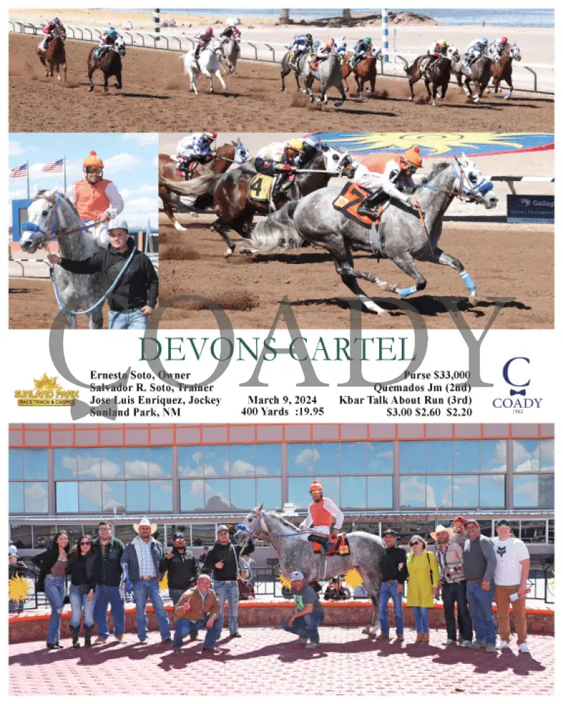 Devons Cartel - 03 - 09 - 24 R03 Sun Sunland Park