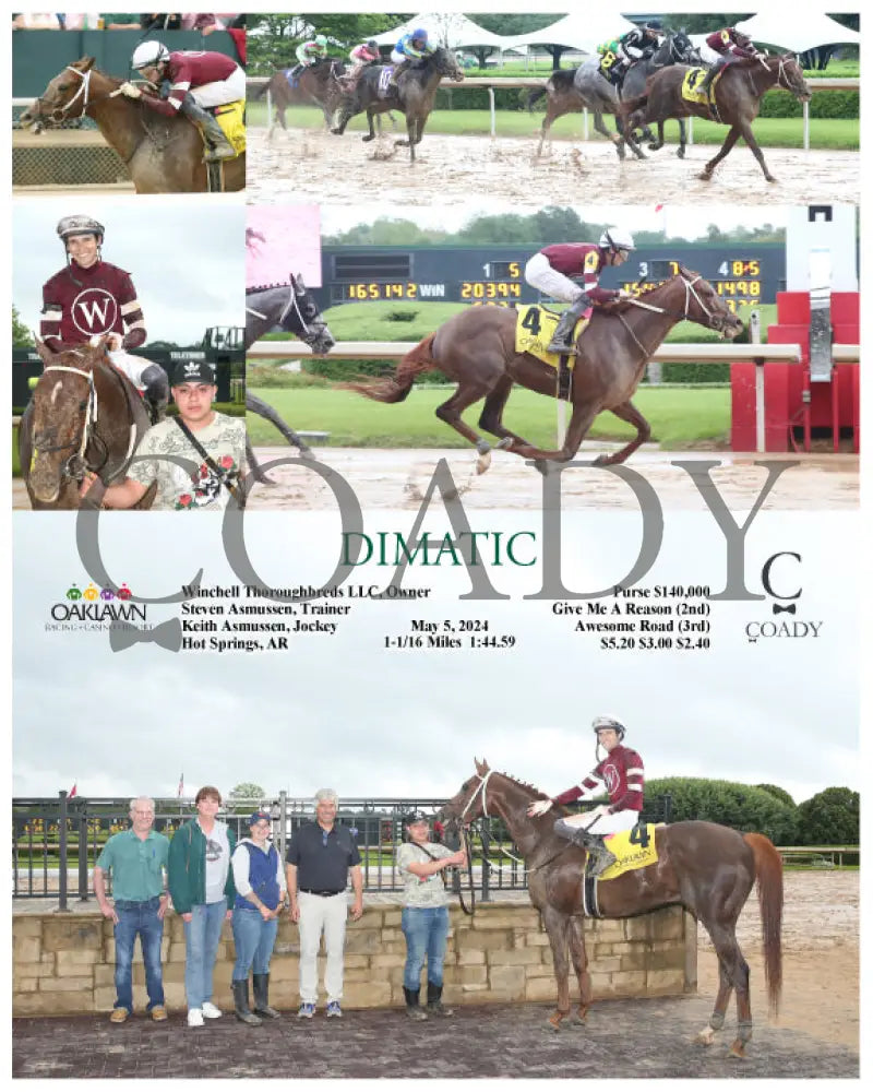 Dimatic - 05-05-24 R08 Op Oaklawn Park