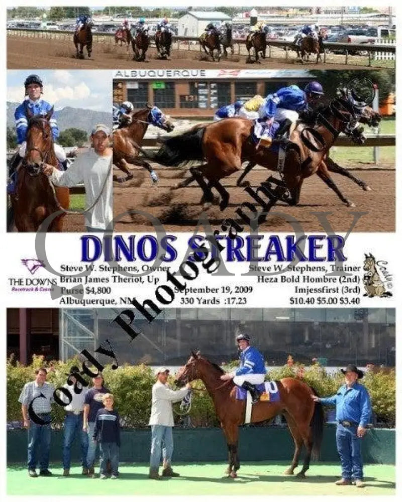 Dinos Streaker - 9 19 2009 Downs At Albuquerque