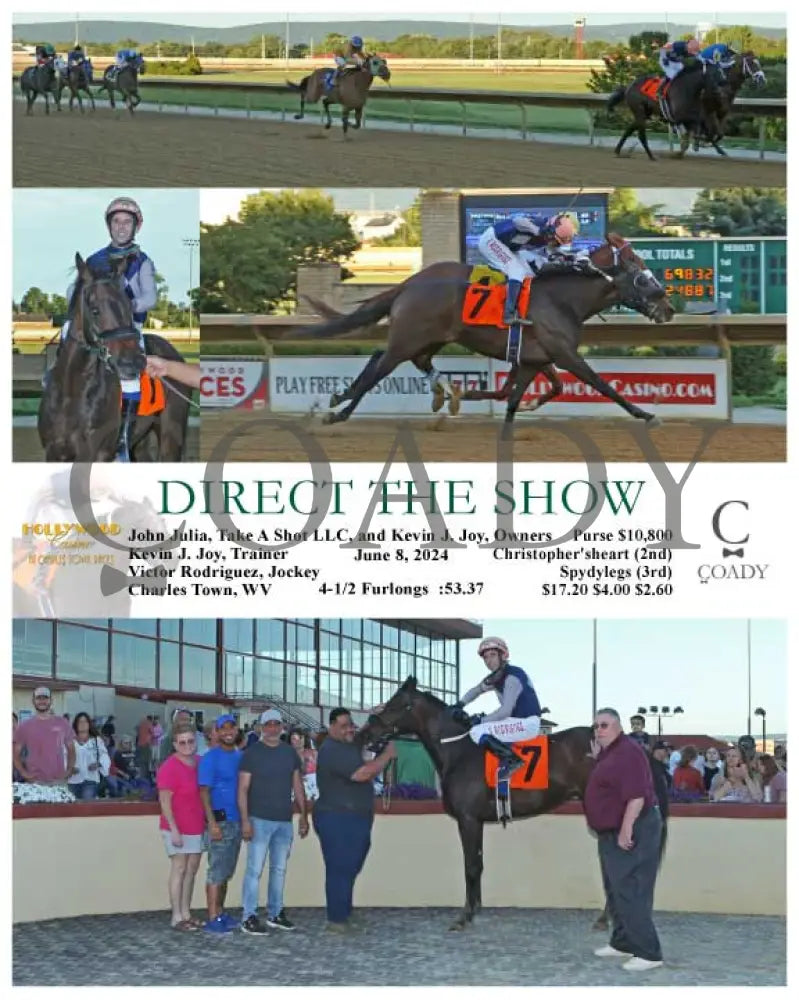 Direct The Show - 06-08-24 R02 Ct Hollywood Casino At Charles Town Races