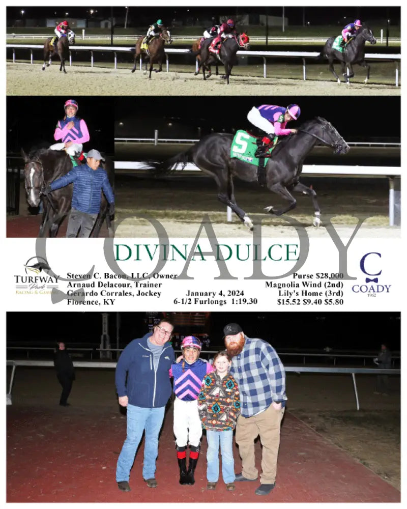 Divina Dulce - 01-04-24 R07 Tp Group Turfway Park