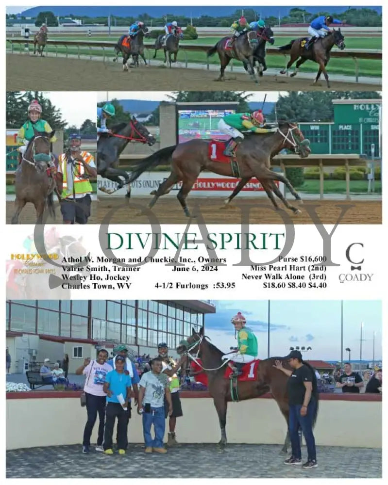 Divine Spirit - 06-06-24 R03 Ct Hollywood Casino At Charles Town Races