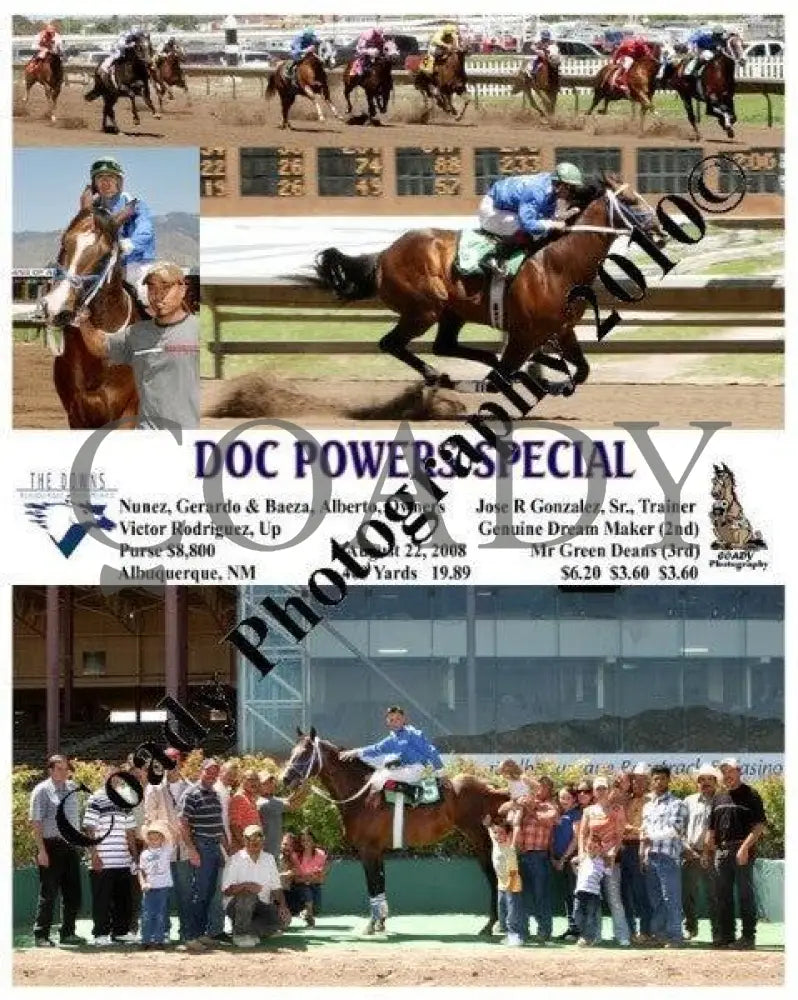 Doc Powers Special - 8 22 2008 Downs At Albuquerque