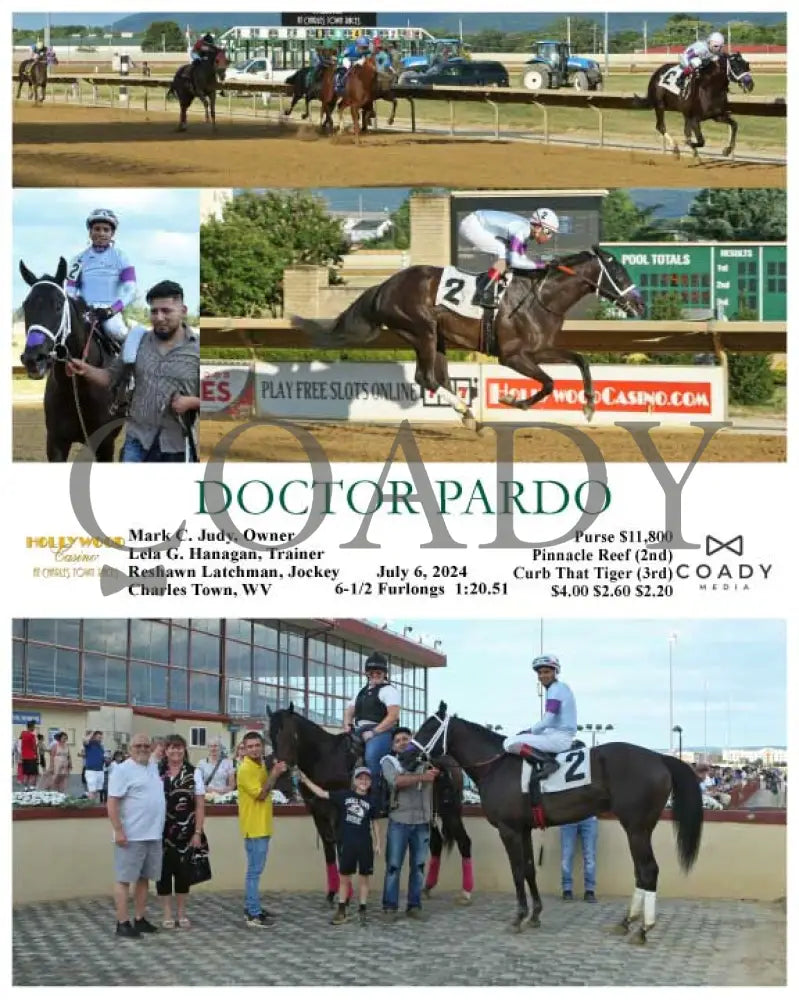 Doctor Pardo - 07-06-24 R01 Ct Hollywood Casino At Charles Town Races