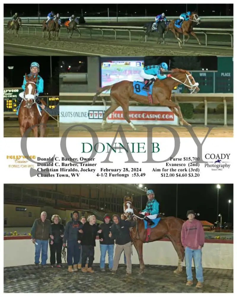 Copy Of Palacio - Owners First Win! 02-28-24 R01 Ct Hollywood Casino At Charles Town Races