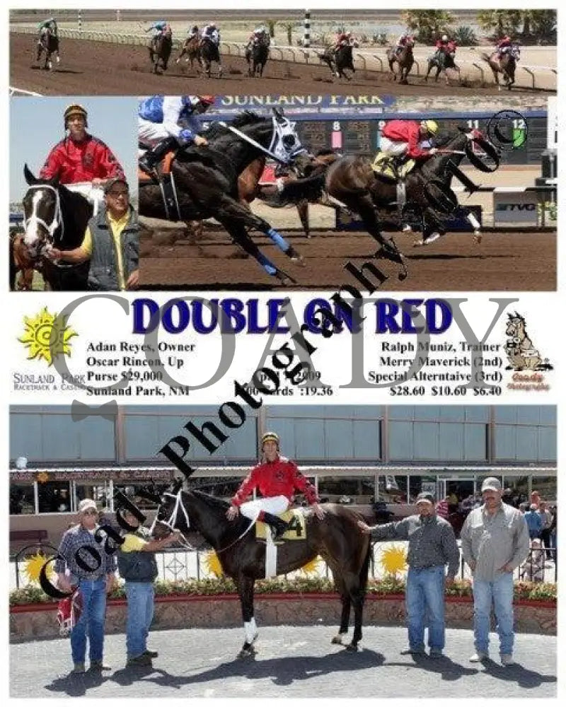 Double On Red - 4 7 2009 Sunland Park
