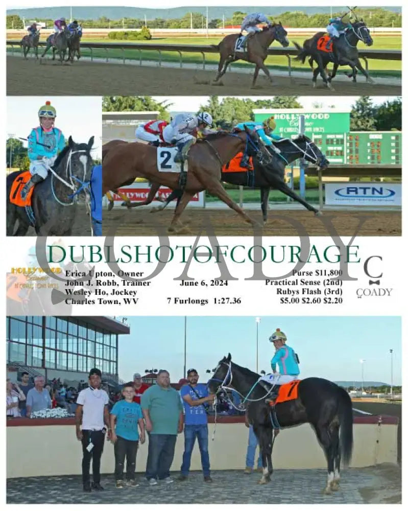 Dublshotofcourage - 06-06-24 R02 Ct Hollywood Casino At Charles Town Races