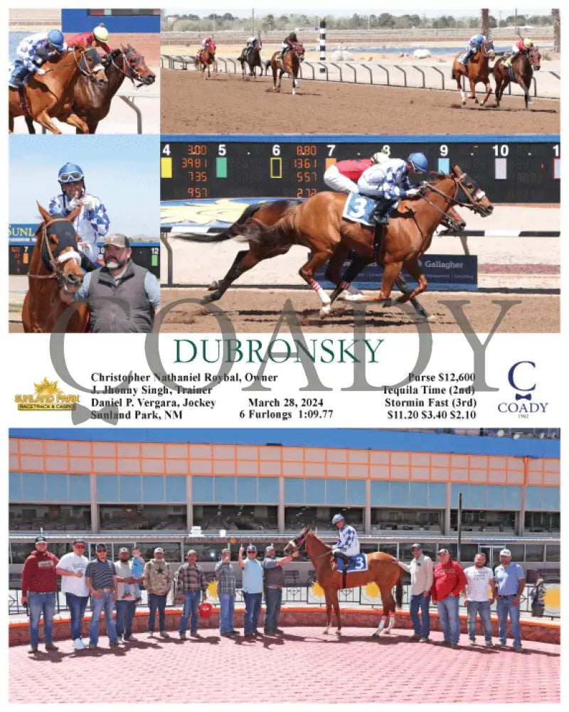 Dubronsky - 03 - 28 - 24 R02 Sun Sunland Park