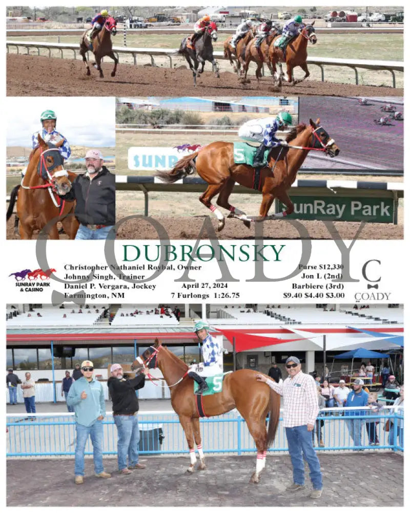 Dubronsky - 04-27-24 R05 Srp Sunray Park