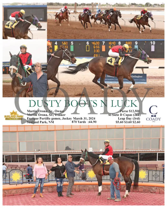 Dusty Boots N Luck - 03 - 31 - 24 R01 Sun Sunland Park