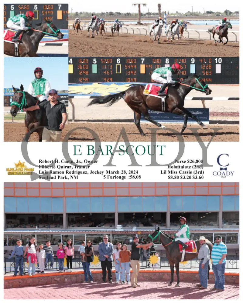 E Bar Scout - 03 - 28 - 24 R09 Sun Sunland Park