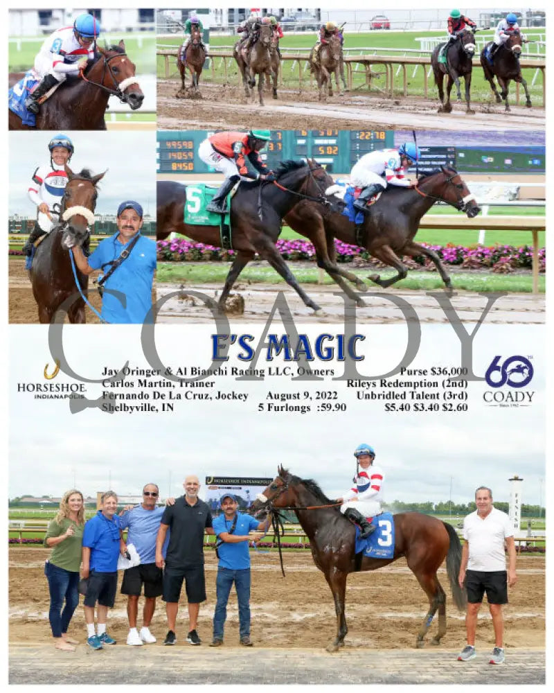 E’s Magic - 08 - 09 - 22 R06 Ind Indiana Grand