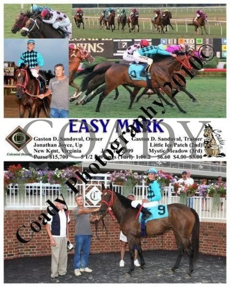 Easy Mark - 7 13 2009 Colonial Downs
