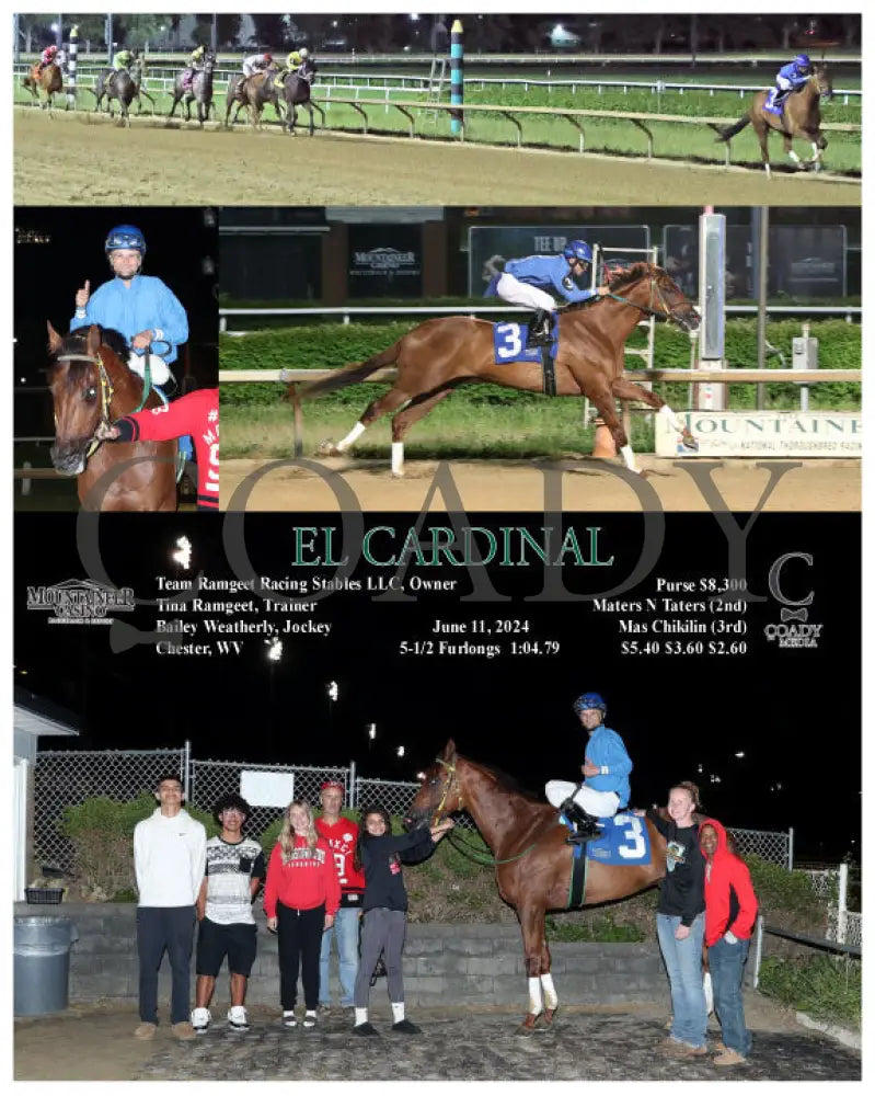 El Cardinal - 06-11-24 R08 Mnr Mountaineer Park