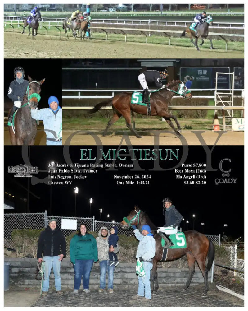 El Mic Tiesun - 11-26-24 R05 Mnr Mountaineer Park