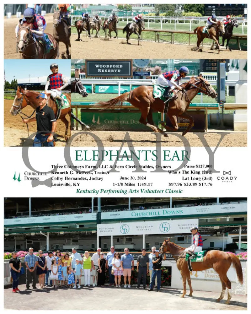 Elephants Ear - 06-30-24 R07 Cd Churchill Downs