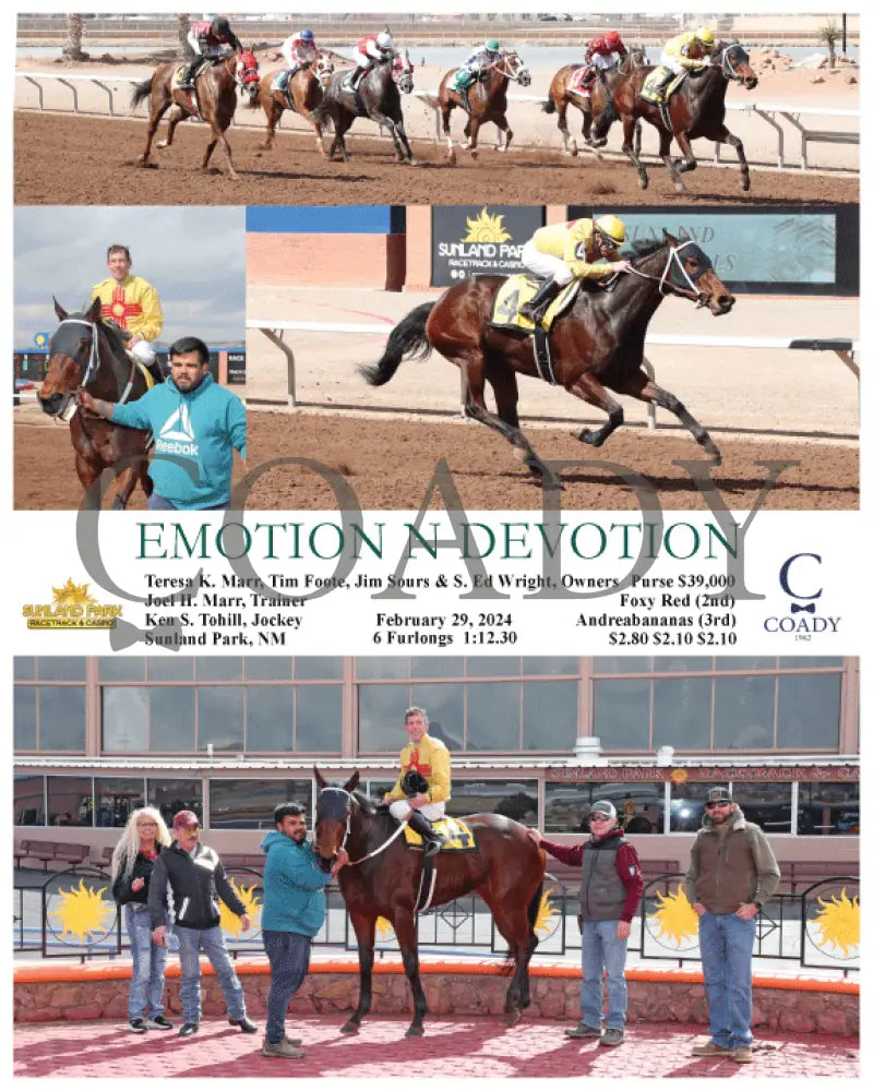 Emotion N Devotion - 02-29-24 R04 Sun Sunland Park