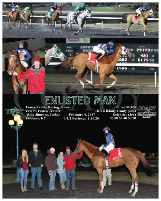 Enlisted Man - 020417 Race 03 Tp Turfway Park