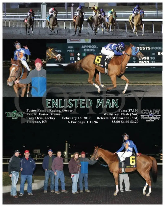 Enlisted Man - 021617 Race 08 Tp Turfway Park