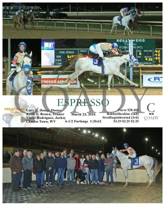 Espresso - 03 - 23 - 24 R06 Ct Hollywood Casino At Charles Town Races