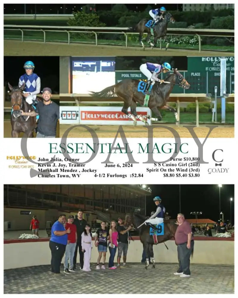 Essential Magic - 06-06-24 R08 Ct Hollywood Casino At Charles Town Races