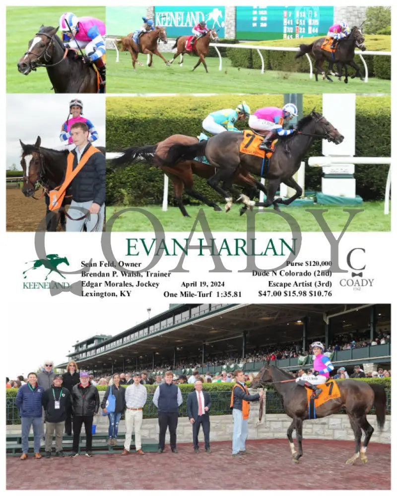 Evan Harlan - 04 - 19 - 24 R05 Kee Keeneland