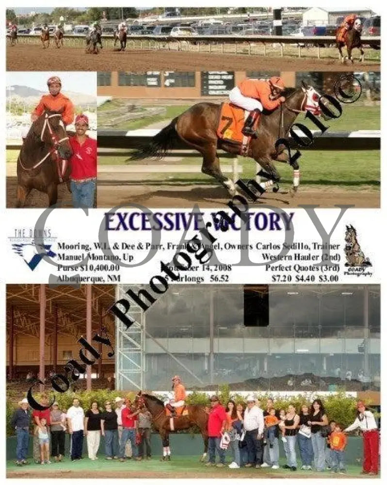 Excessive Victory - 9 14 2008 Downs At Albuquerque